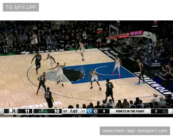 森林狼高压防守成功争夺后场球权